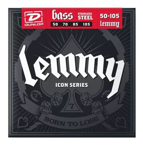 Cuerdas Para Bajo Lemmy Signature Jim Dunlop Lks50105 Cuotas sin interés