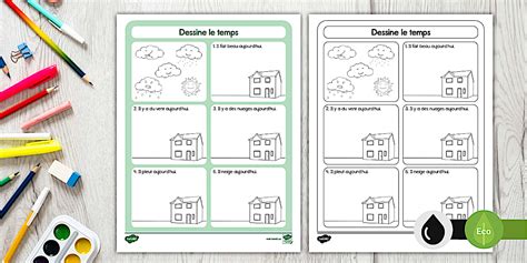 French Weather Worksheets Teacher Made Twinkl
