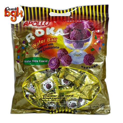 Jual Apollo Roka Wafer Ball 300Gram 50Pcs Jakarta Selatan BGK