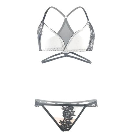 Women S Lingerie Piece Lace Babydoll Sexy V Neck Bra And Panty Sets