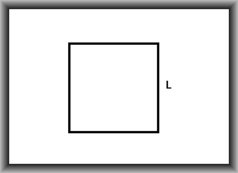 Aria Pătratului Formula și Figura Matematica E Simplă