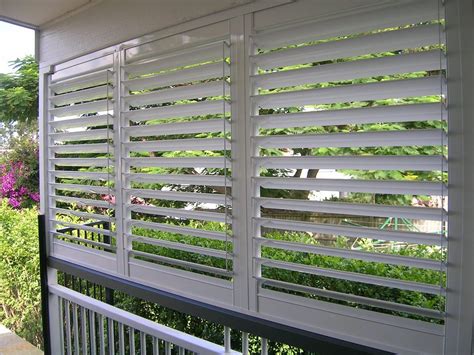 Aluminium Plantation Shutters External Shutters Brisbane Shutters Direct