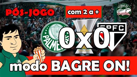 PÓS JOGO PALMEIRAS 0X0 SÃO PAULO BRASILEIRO 2022 YouTube