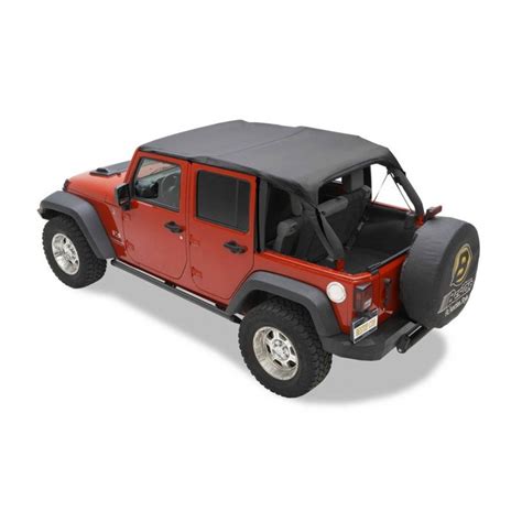 Bikini Top Safari Style Jeep Wrangler Jk Portes