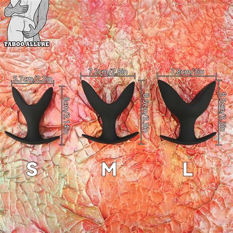 Open Wide Butt Plug Silicone Anal Plug Anal Training Plug Huge Tunnel Plug Anal Sex Toy