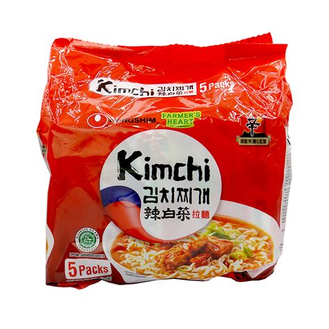 Nongshim Farmer’s Heart Kimchi 5Pcsx120g – Shopifull