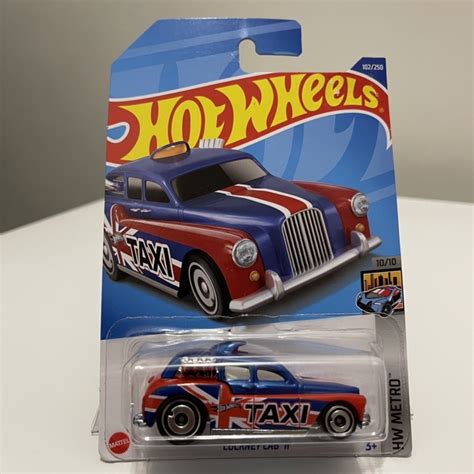 Hot Wheels Cockney Cab II HW Metro Shopee Brasil