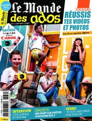 Le Monde Des Ados 24 Juillet 2019 PDF Digital Magazines