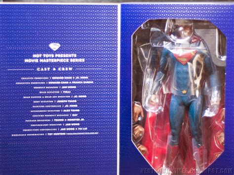 Neutron Jammer Hot Toys Man Of Steel Superman Movie Masterpiece Review