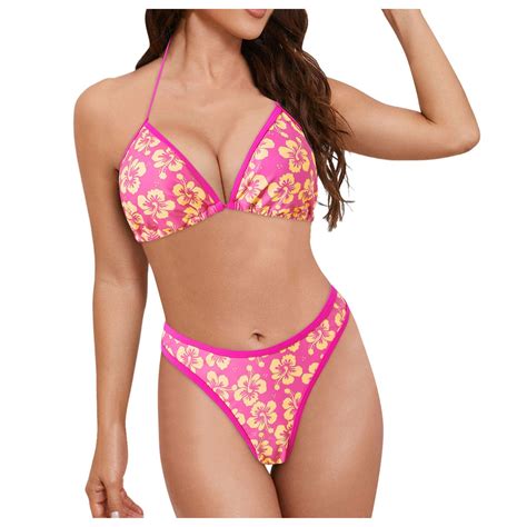 CBDElite Womens Sexy Bikini Set Swimming Suits Piece Swimsuit Thong