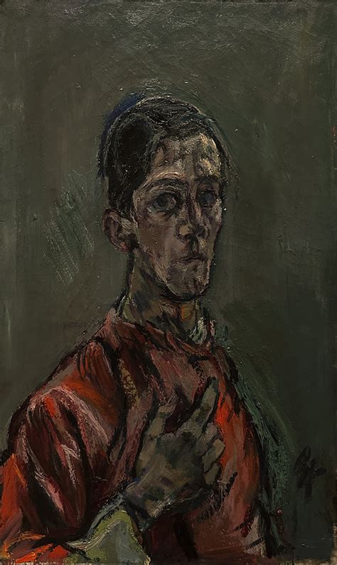 1913 Oskar Kokoschka Self Portrait R M Lenox Flickr