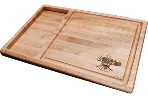 Jgo 5 Tabla Plato Madera Pino 2 Cm Carnes Asado 19 X 30cm Envío gratis