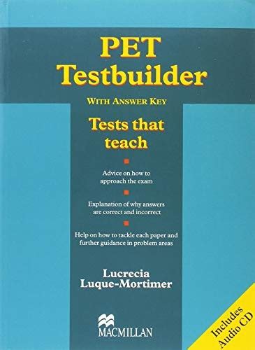 PET Testbuilder by Lucrecia Luque-Mortimer | Open Library