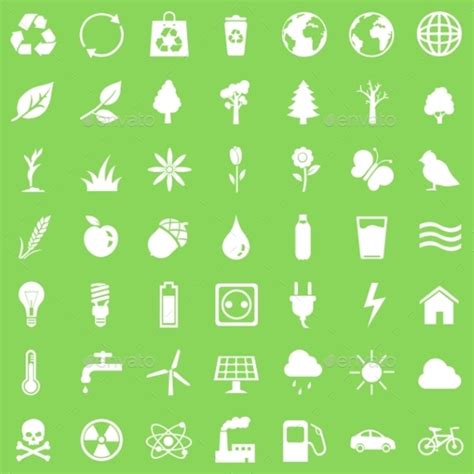 14 Ecology Icons Png Eps Svg Format Design Trends Premium Psd