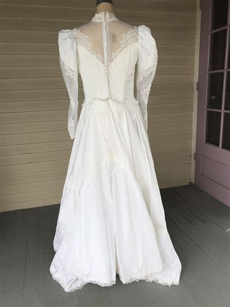 1980s Princess Bride Wedding Gown With Full Train - Etsy