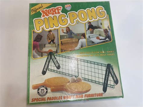 Vintage Nerf Ping Pong Game Etsy