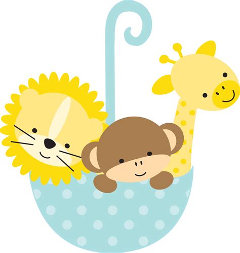 Baby Shower Animal Clip Art