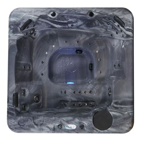 Aqualife Osprey Harmony Ls Person Jet Port Lounger V Hot Tub With Bluetooth Stereo