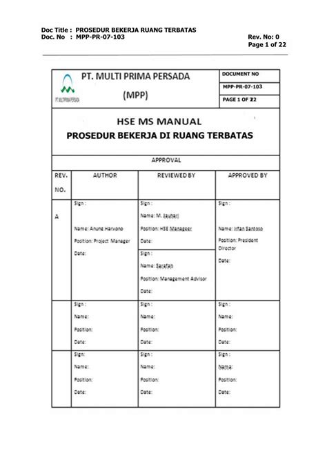 Pdf Prosedur Ruang Terbatas Dokumen Tips