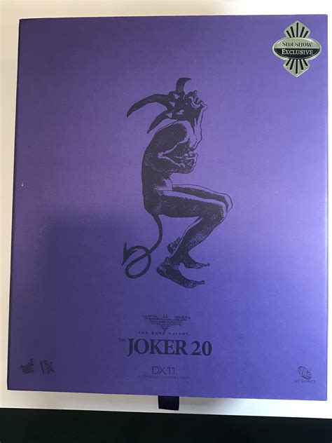 For Sale Hot Toys DX11 The Joker 2 0 The Dark Knight 1 6 Figure Sideshow Exclusive Collector