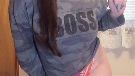 JOI Deep Clean My Ass With Twizzlers Eat Your Own Cum MyMistressK Clips4sale