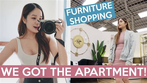 WE GOT AN APARTMENT! Furniture Shopping & Lots of Events! - YouTube