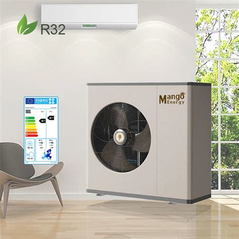R32 Monobloc Heating Cooling Hot Water With Water Pump 25 C DC Inverter Heat Pump China Heat