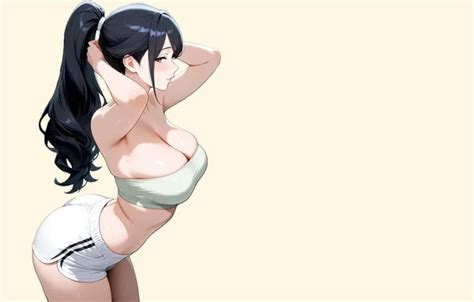 Обои girl hot sexy ass boobs anime pretty butt на телефон и рабочий стол раздел сёнэн