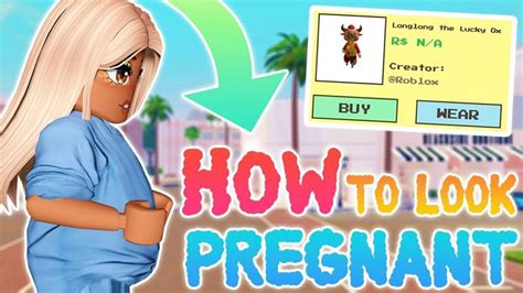 How To Look Pregnant On Berry Avenue Youtube Panza De