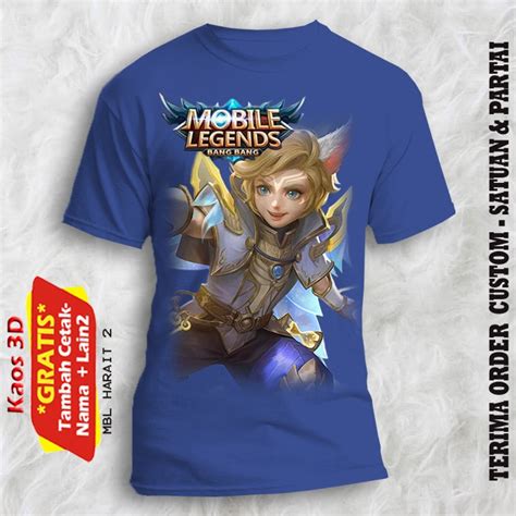 Jual MOBILE LEGENDS HARIT-2 - FASHION ANAK DAN DEWASA KATEGORI GAMBAR
