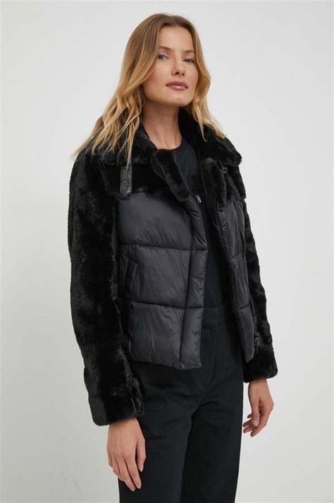 Куртка Dkny женская цвет чёрный зимняя | ANSWEAR.ua