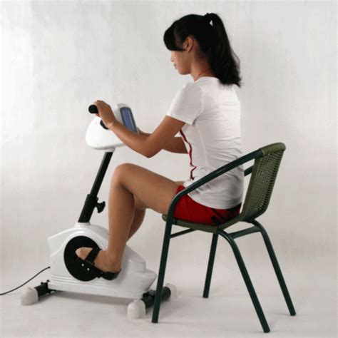 Простой педальный тренажер с электродвигателем LY-901-F