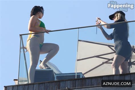 Kali Uchis Sexy Spotted Showing Off Her Amazing Body Wearing A Hot Bikini At The Beach In Rio