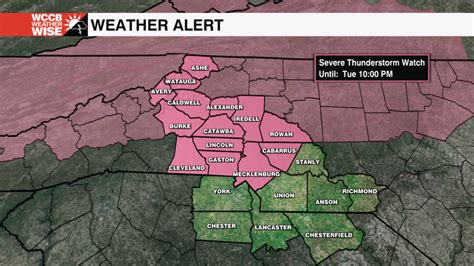 We Are All Clear From Severe Weather Wccb Charlottes Cw