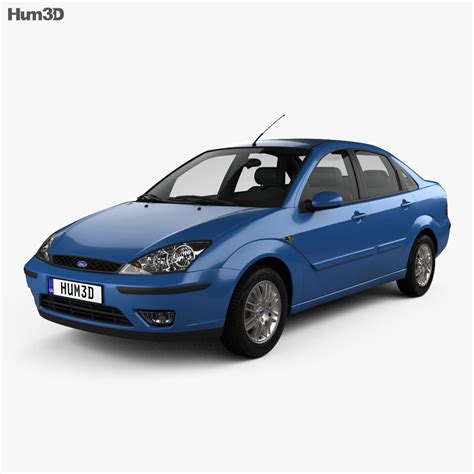 Ford Focus Sedan 2005 3d Model Vehicles On Hum3d