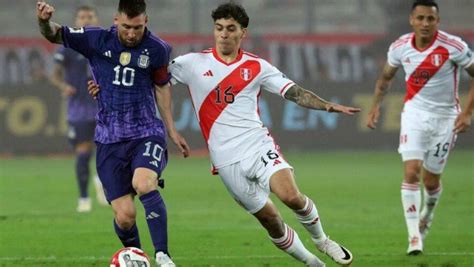 Argentina Vs Perú Cuándo Y A Qué Hora Ver En Vivo El Partido Copa