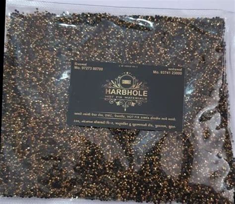 Shree Harbhole Hot Fix Stone 6ss Gold Pp For Hotfix Materials Size 6mm At 120 Bag In Surat