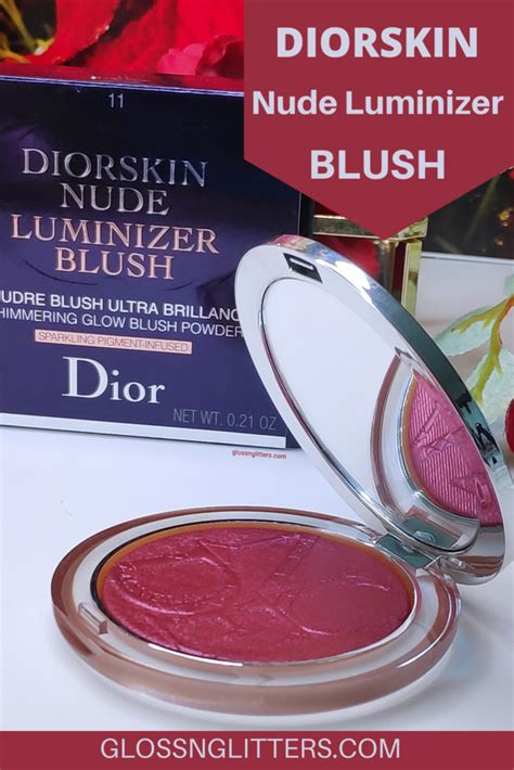 Dior Diorskin Nude Luminizer Blush Plum Pop Review Glossnglitters