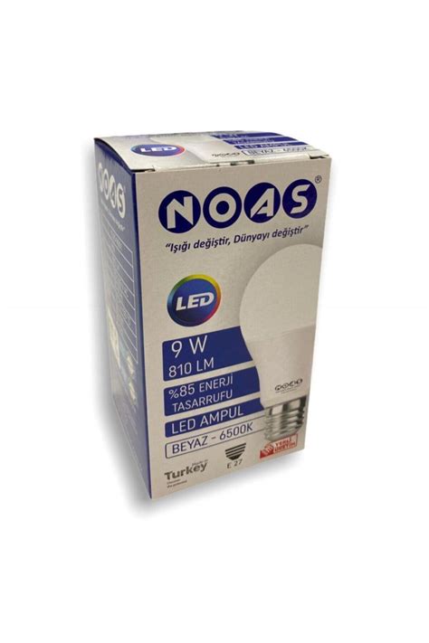 Noas Led Noas 9 Watt Led Ampul Yuksek Kalite 5 Adet Fiyatı Yorumları