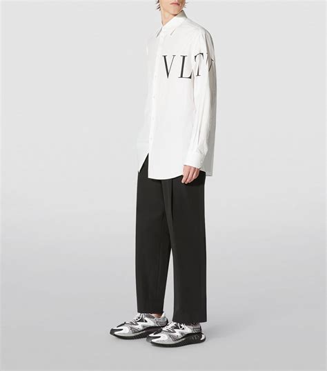 Valentino Garavani Multi VLTN Logo Shirt Harrods UK