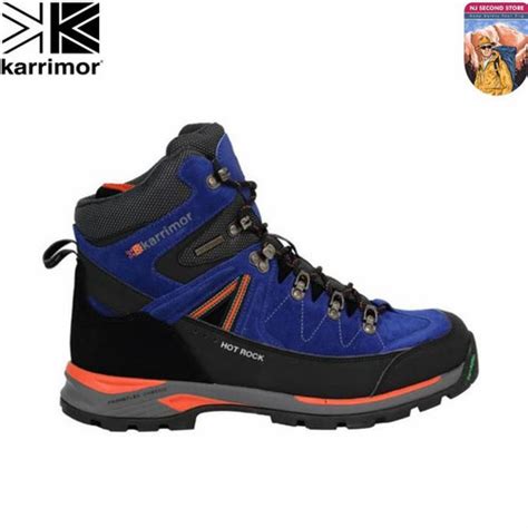 Jual Sepatu Gunung Karrimor Hot Rock Mid Original Dan Murah Biru 43