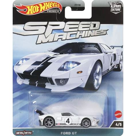 Hot Wheels Premium Car Culture Speed Machines Ford Gt HKC Limon Oyuncak