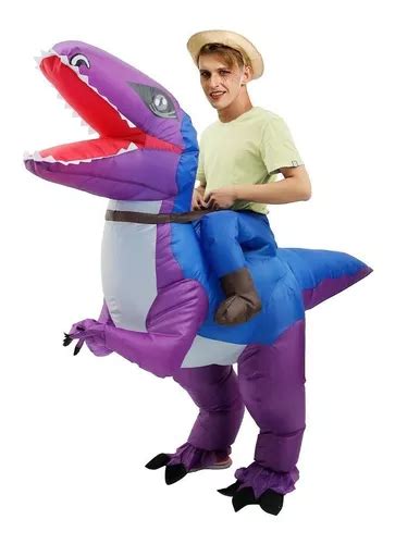 Disfraz Dinosaurio Inflable Motor Incluido Cuotas sin interés