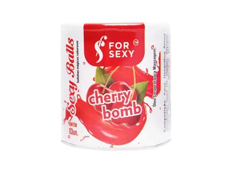 Beth Lingerie Sex Shop SEXY BALLS CHERRY BOOM BOLINHA FUNCIONAL KIT UNIDADES