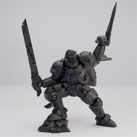 Hot Goblin エクソコマンダーソード ミニチュア ホットゴブリン SF戦士