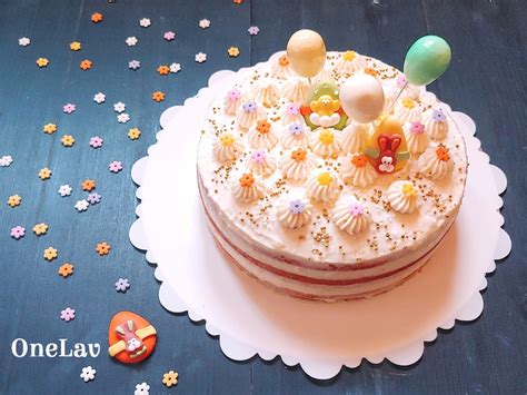 Naked Cake Con Crema Di Ricotta Per Pasqua Onelav