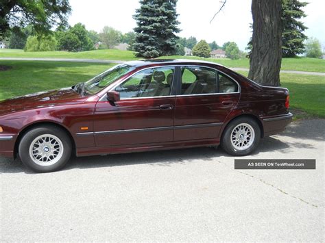 1997 Bmw 528i Excellent Condtion Maroon Exterior With Tan Interior