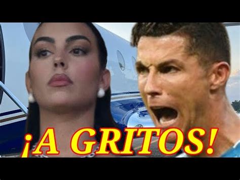 PILLADOS Cristiano Ronaldo y Georgina Rodríguez A GRITOS ya NO