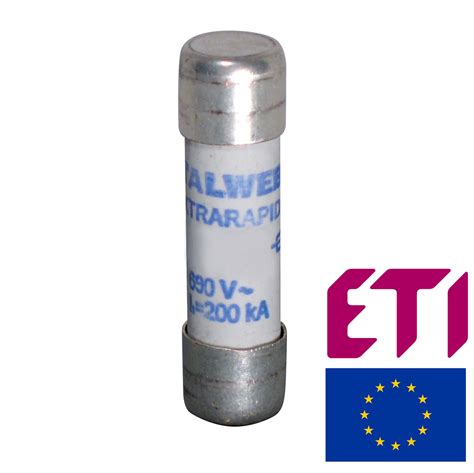 Предохранитель ETI CH 14x51 UQ aR 10A 690V 200kA 2635007 (сверхбыстрый ...