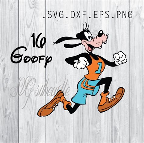 Goofy Svg Cutting File Disney Vinyl Design Heat Transfer